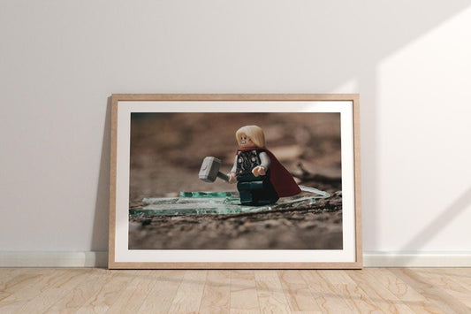 Thor's Anger Print: Epic Superhero Wall Art (A3, A4, A5)