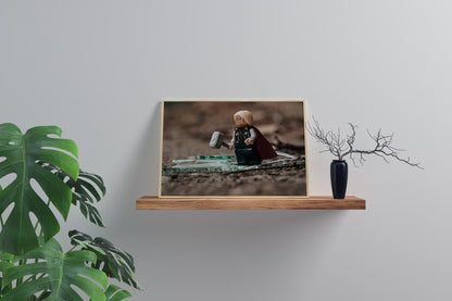 Thor's Anger Print: Epic Superhero Wall Art (A3, A4, A5)