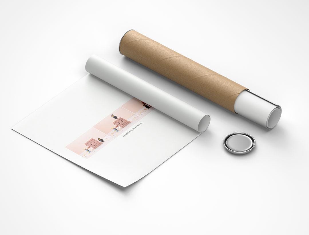 Character Jenga Everything is Awesome Photo Print | Premium Quality Professional Print